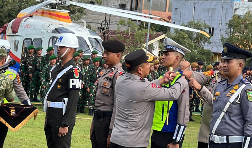 Operasi Lilin Lancang Kuning 2025, Polda Riau Turunkan 1.160 Personel Amankan Nataru
